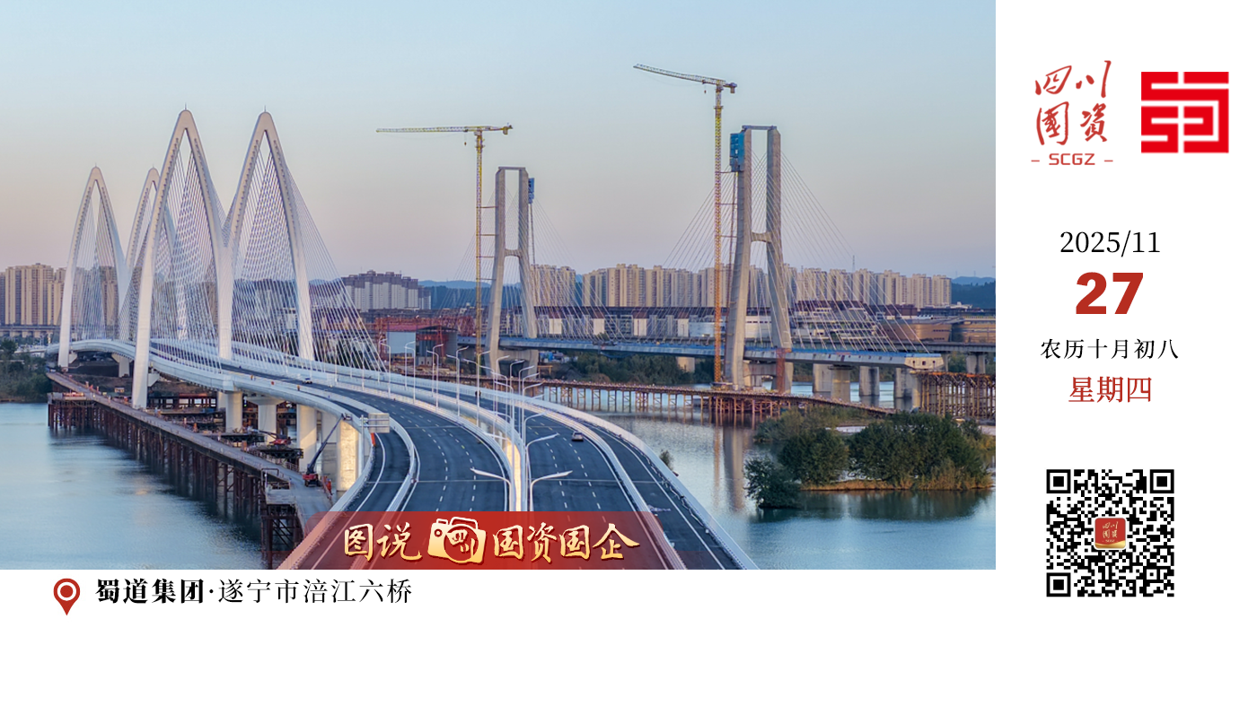 该桥桥塔造型以遂宁“圣莲荷花”为设计灵感，索塔为全国首创的复杂曲线荷花瓣形钢混组合结构，呈荷花花瓣造型，生动诠释“清香荷韵”的景观文化主题，成为涪江之上一道亮眼的人文风景线。