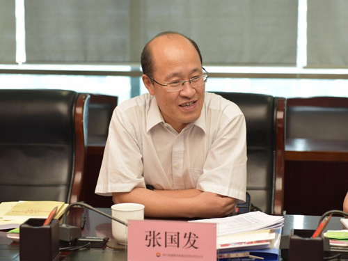 中央第十指导组成员中央组织部干部教育局副巡视员张国发讲话